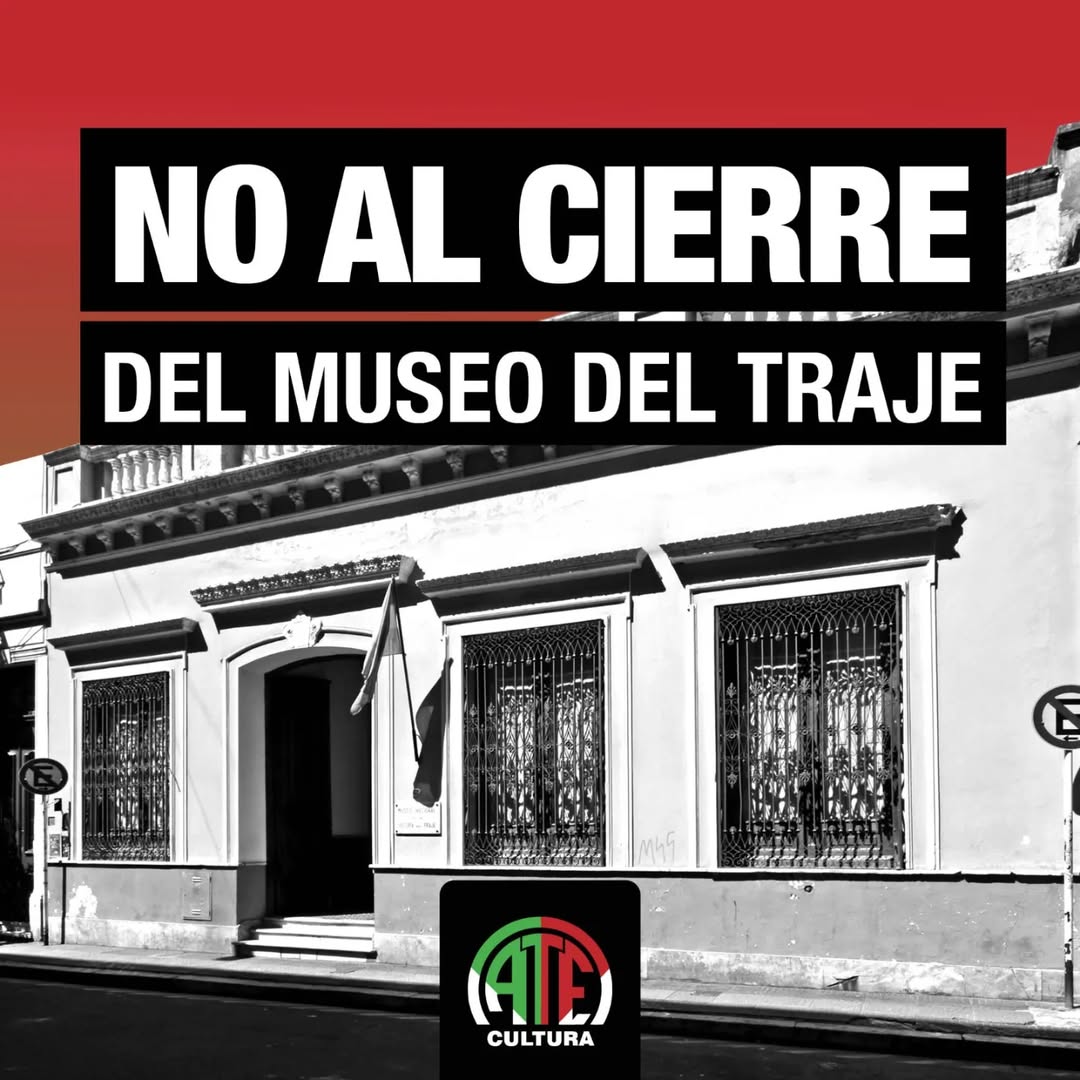 NO AL CIERRE DEL MUSEO DE TRAJE.  EL PATRIMONIO ESTÁ EN PELIGRO