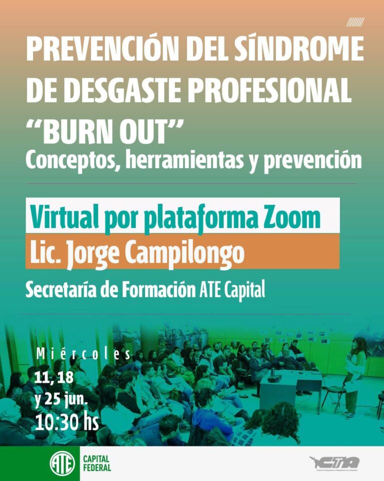 PREVENCIÓN DEL SÍNDROME DE DESGASTE PROFESIONAL “BURN OUT” EN EL ÁMBITO PÚBLICO
