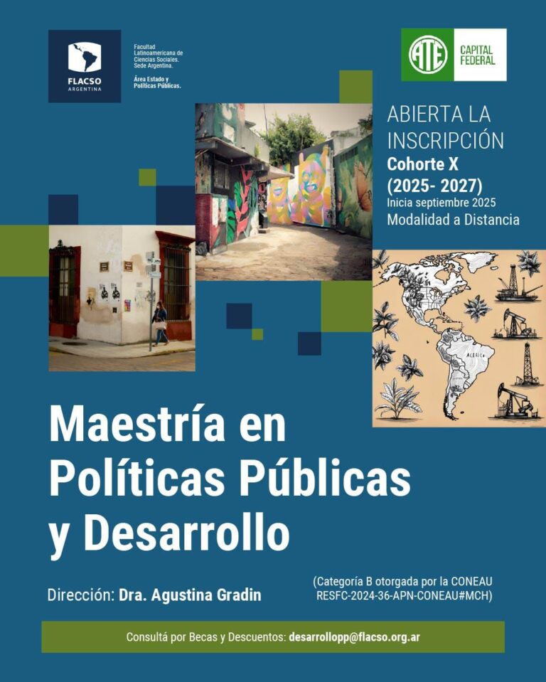 Maestría en Políticas Públicas y Desarrollo en FLACSO