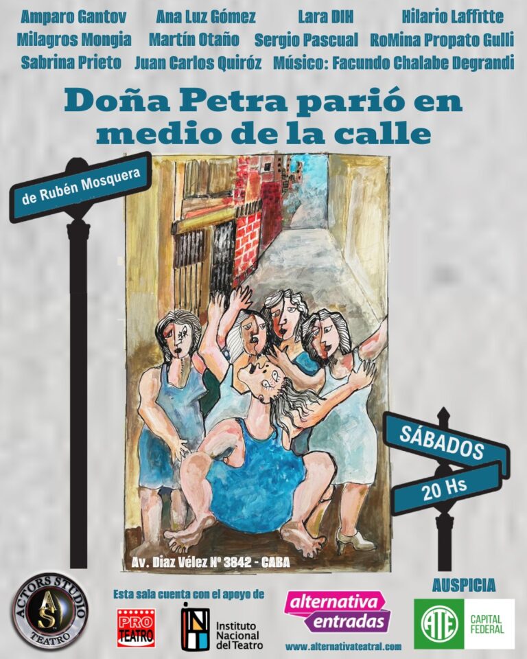 🎭DOÑA PETRA PARIÓ EN MEDIO DE LA CALLE🎭 de Rubén Mosquera