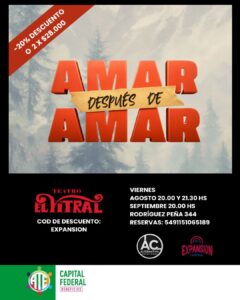 🎭”Amar después de amar”