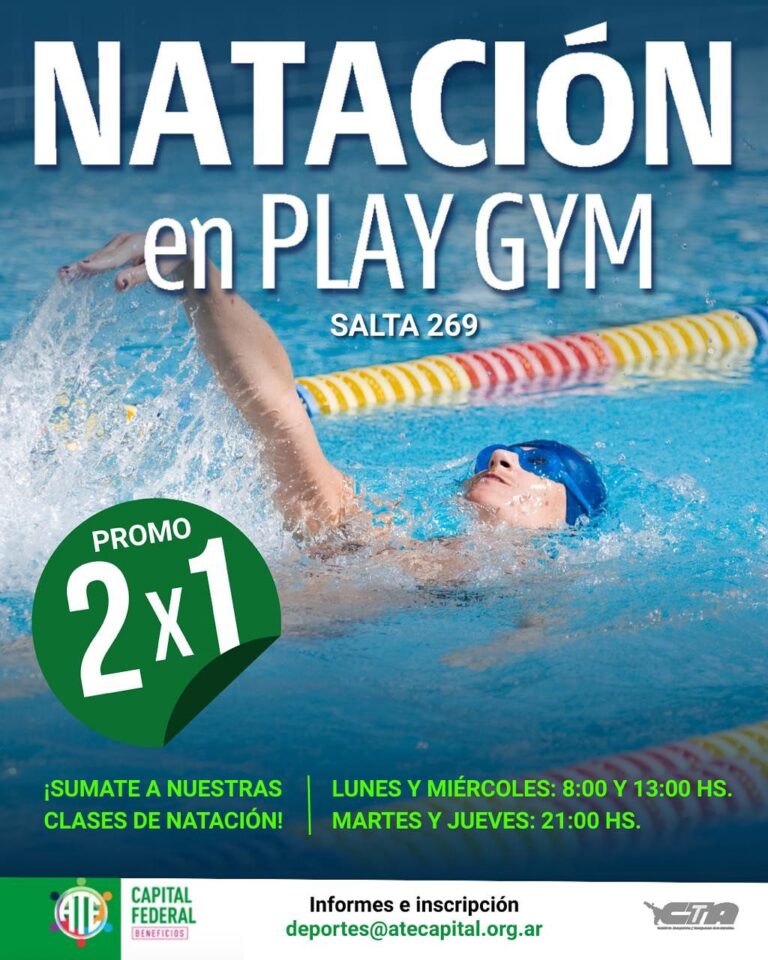 Natación en Play Gym