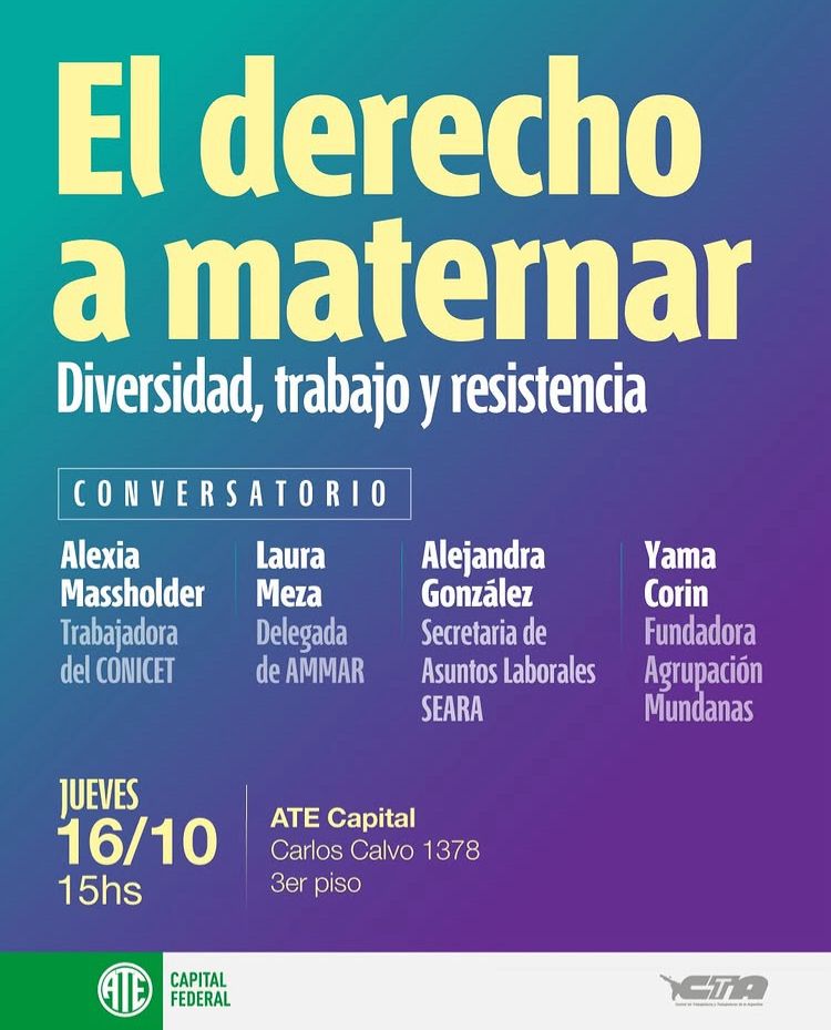 El derecho a maternar