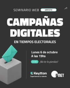 Seminario Web “Campañas Digitales en Tiempos Electorales”