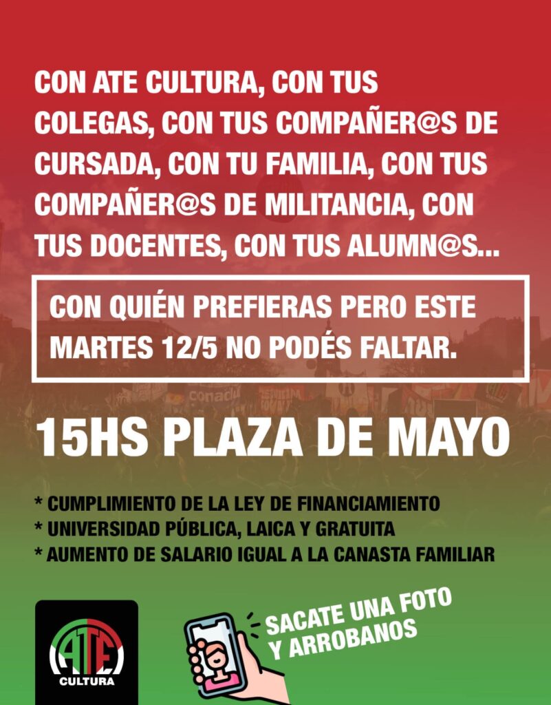 Marcha Federal Universitaria – 12/Mayo